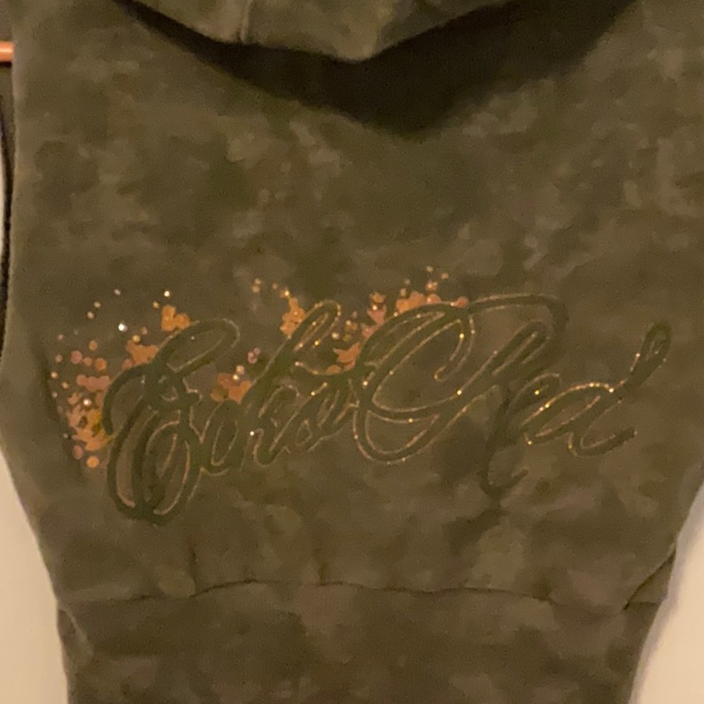 Ecko Red Cropped Sleeveless Sweatshirt Top - Picture 7 of 7